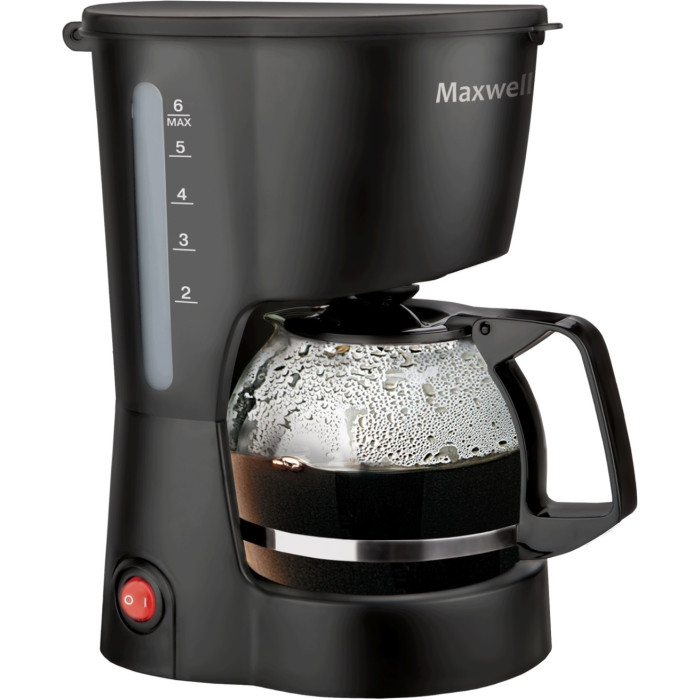 Кофеварка Maxwell MW-1657 черный