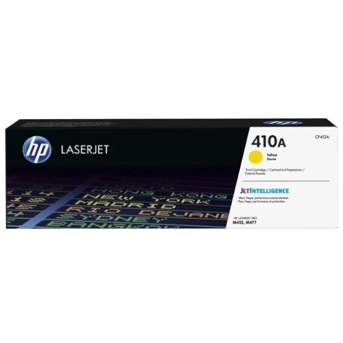 HP CF412A желтый