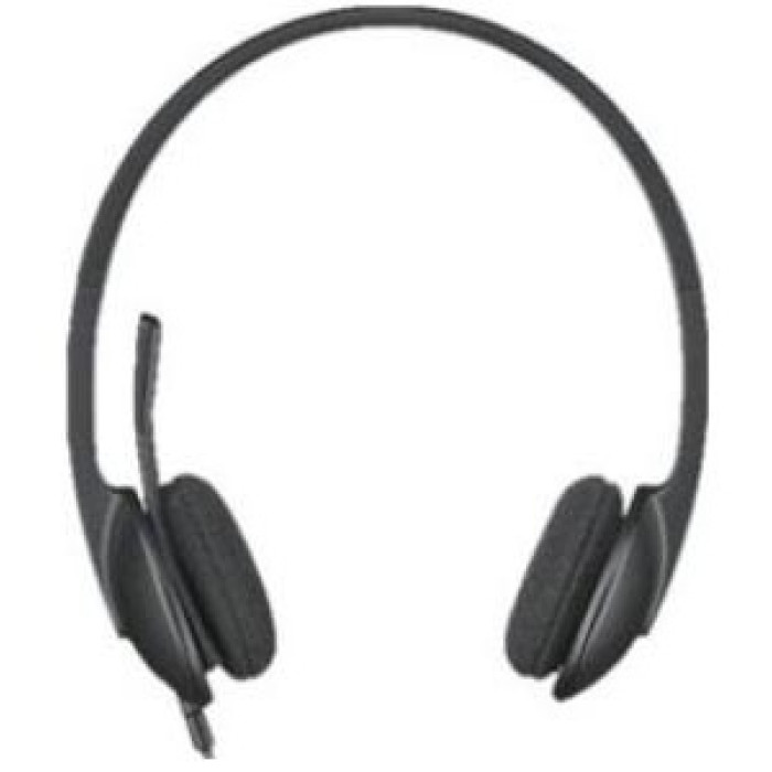 Наушники Logitech USB Headset H340 черный