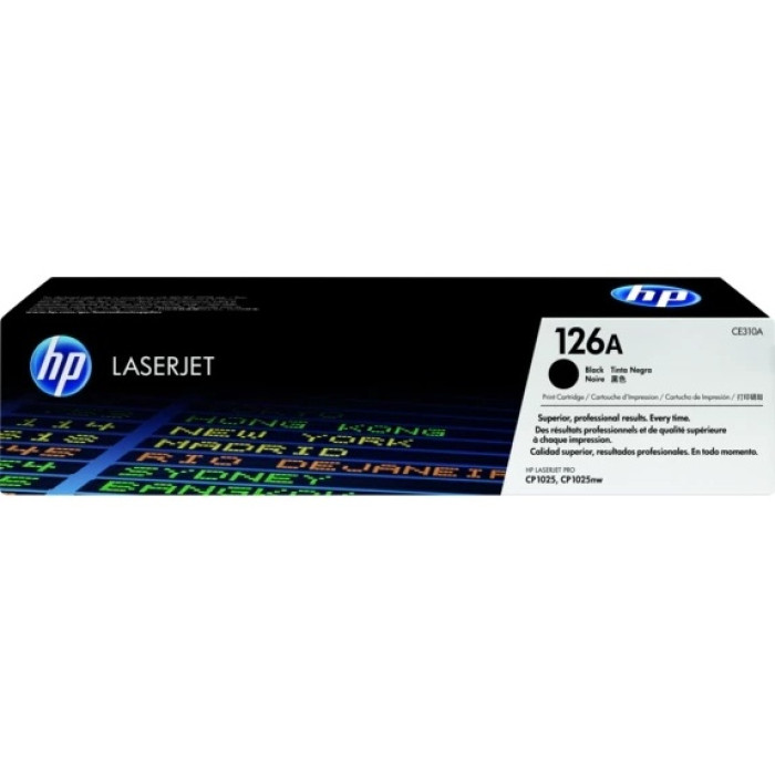 HP CE310A черный