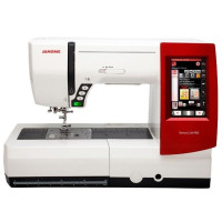Janome Memory Craft 9900 белый, красный