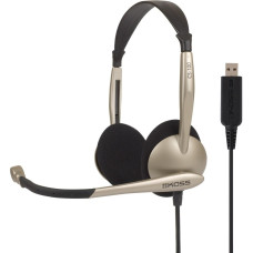Koss CS-100 USB черный-золотистый