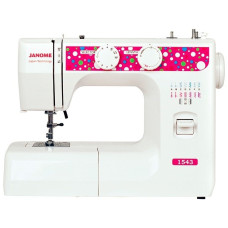 Janome 1543 белый, красный