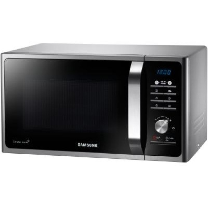 Samsung MS23F302TAS серебристый-черный