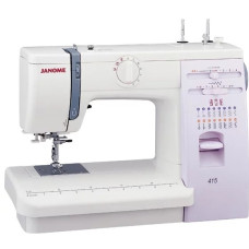 Janome 415 белый, розовый