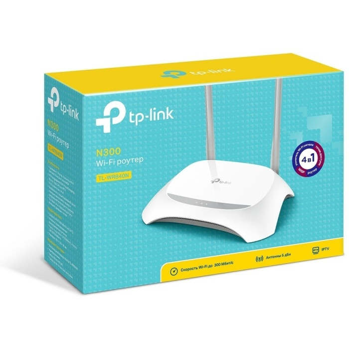 Wi-Fi роутер TP-LINK TL-WR840N