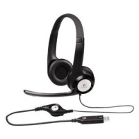 Наушники Logitech Stereo Headset H390 черный