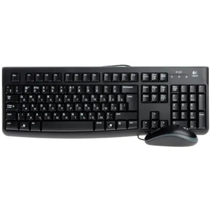 Logitech Desktop MK120 черный