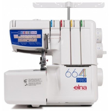 Оверлок Elna 664 Pro белый, синий