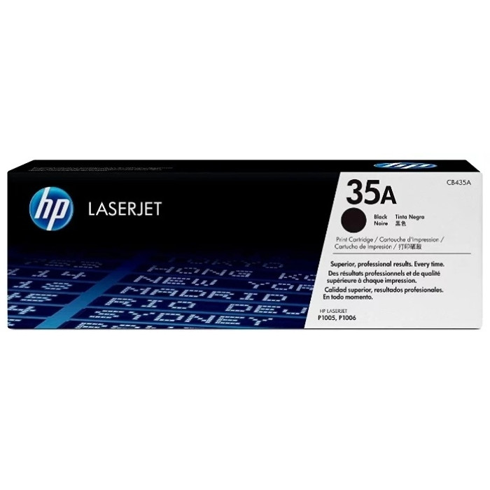 HP CB435A черный