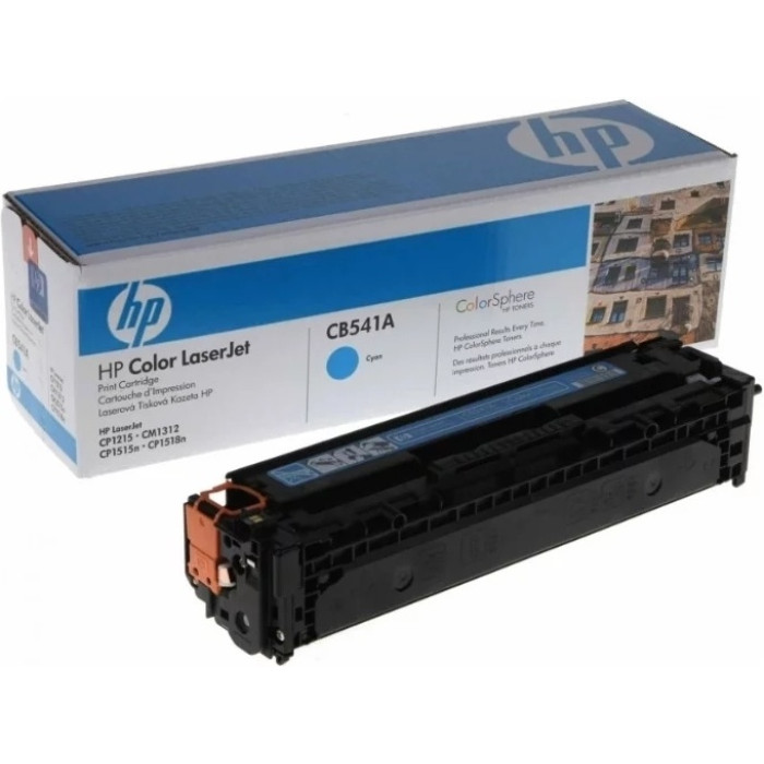 HP CB541A голубой