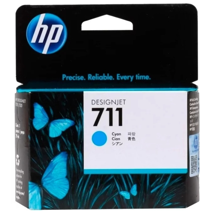 HP 711 CZ130A голубой (cyan)
