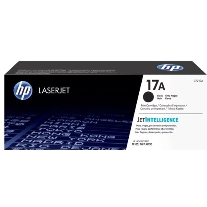 HP CF217A черный