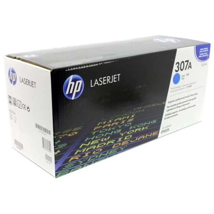 HP CE741A голубой