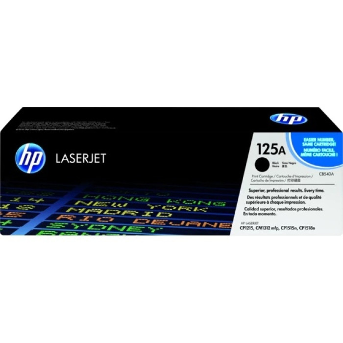 HP CB540A черный