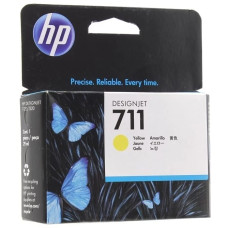HP 711 CZ132A желтый (yellow)