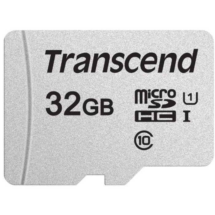 Карта памяти MicroSD 32GB Class 10 U1 Transcend TS32GUSD300S