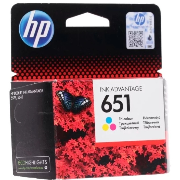 HP 651 C2P11AE многоцветный