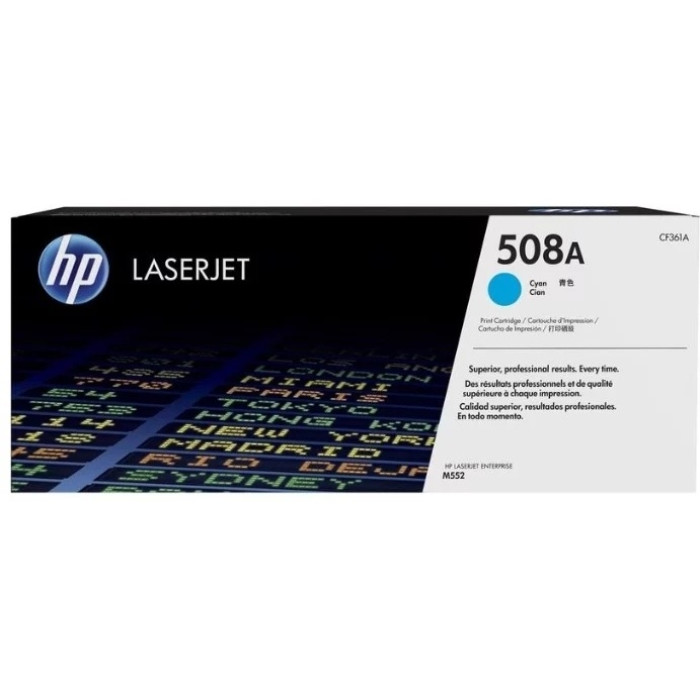 HP CF361A голубой