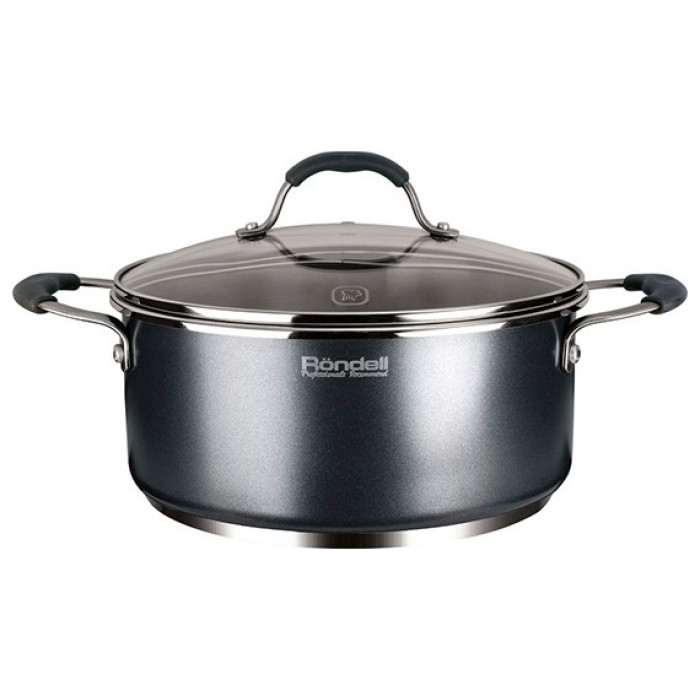 Кастрюля 4.7 л, Rondell Stern RDS-019 сталь