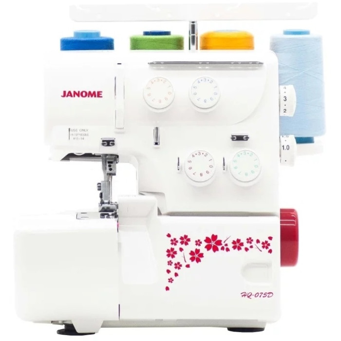 Оверлок Janome HQ-075D белый