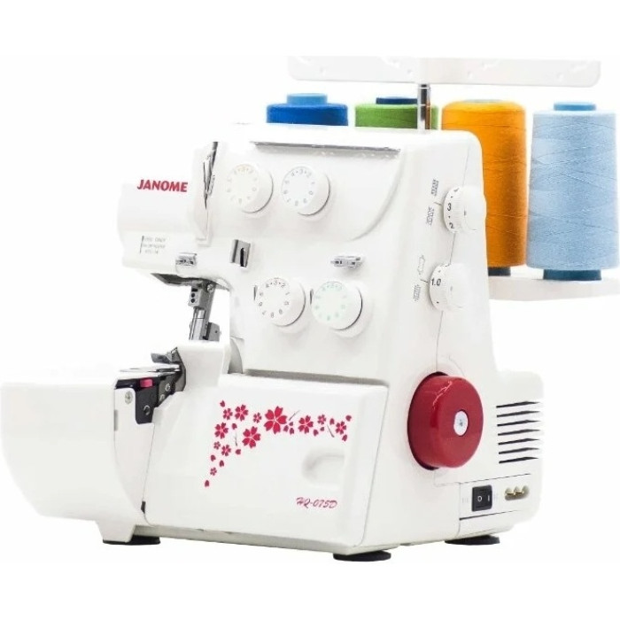 Оверлок Janome HQ-075D белый
