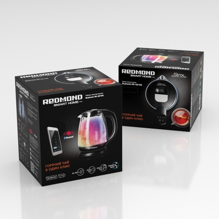 Электрочайник REDMOND SkyKettle RK-G210S черный