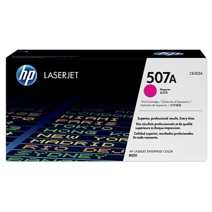 HP CE403A пурпурный