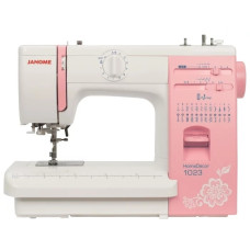 Janome HomeDecor 1023 белый, розовый