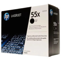 HP CE255X черный