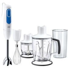 Блендер Braun MQ 3045 Aperitive белый, синий