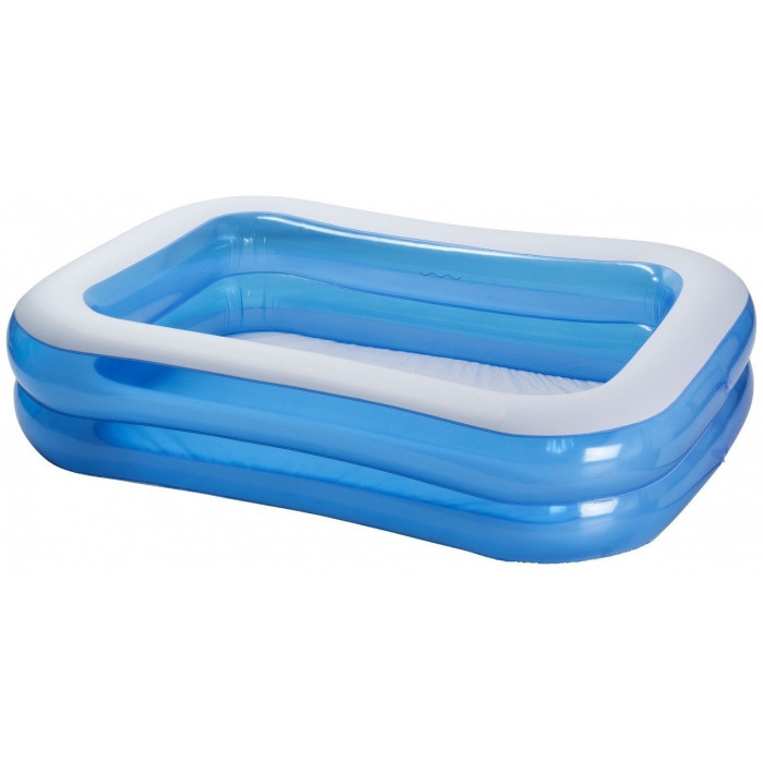 Бассейн надувной Bestway Blue Rectangular Family 54005, 201x150x51 см