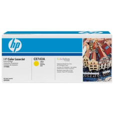 HP CE742A желтый