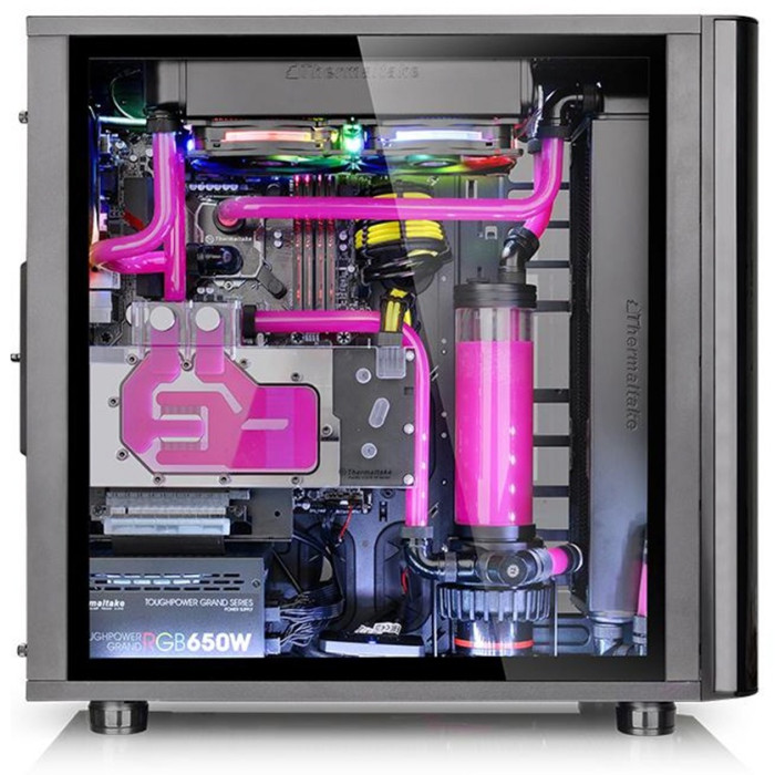 Thermaltake View 31 Tempered Glass CA-1H8-00M1WN-01 черный