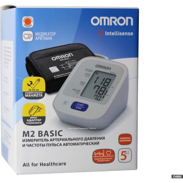 Omron M2 Basic HEM-7121-ALRU автоматический на плечо