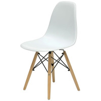 Стул классический Barneo WoodMold N-12, дерево, 45 смx47 смx42 см, белый