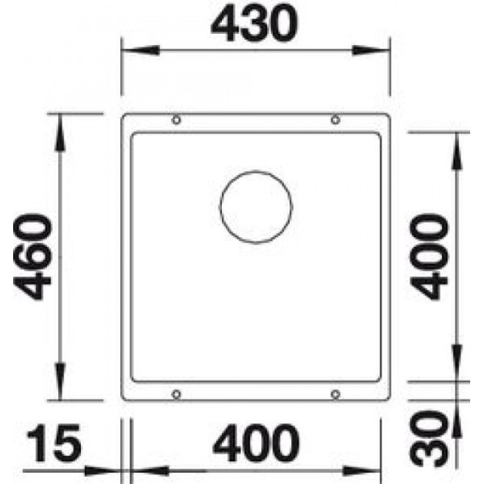 Blanco Subline 400-U 523431 Кофе Brown