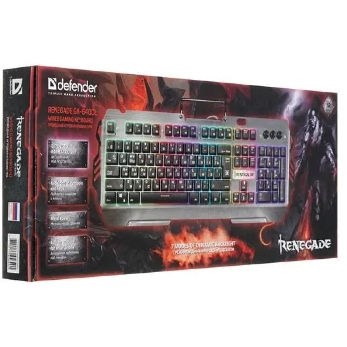 Defender Renegade GK-640DL черный
