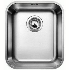 Blanco 340-U подстольная 34х40х17.5 см, нержавеющая сталь, тон серебристый