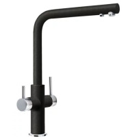 Смеситель для кухни (мойки) Franke Neptune Clear Water 115.0370.694 Оникс, однозахватный