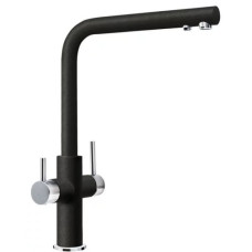 Смеситель для кухни (мойки) Franke Neptune Clear Water 115.0370.694 Оникс, однозахватный