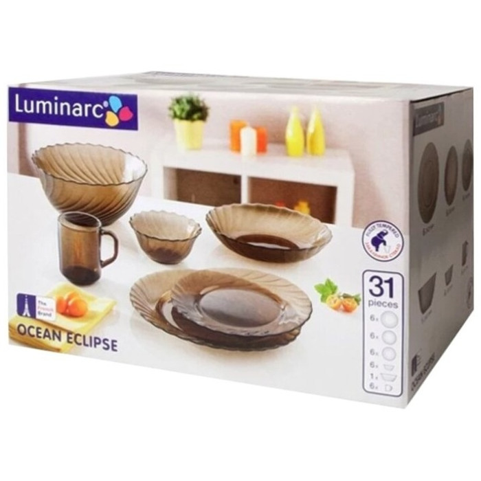 Сервиз чайно-столовый Luminarc Ocean Eclipse L5109 31 в 1