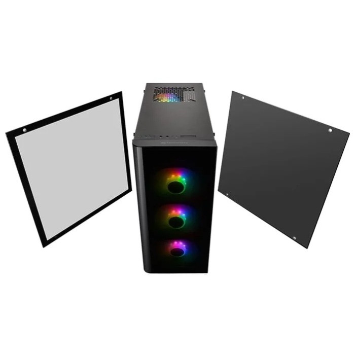Thermaltake View 21 TG RGB Plus CA-1I3-00M1WN-05 черный