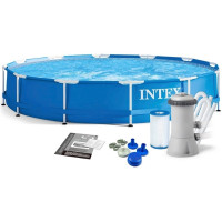 Бассейн каркасный Intex Metal Frame Set 28212NP