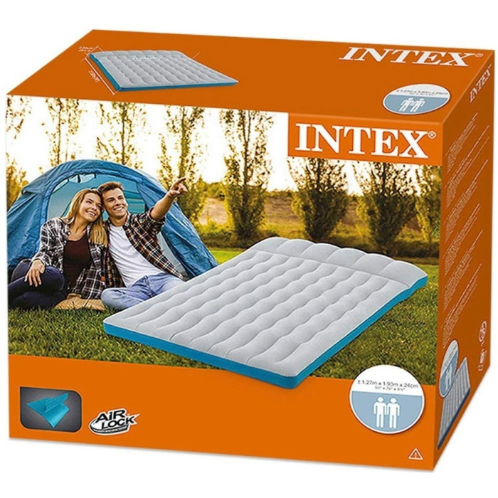 Матрас Intex 67999, 193x127x24 см, насос отсутствует