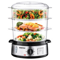 CENTEK CT-1457 прозрачный, серебристый, черный