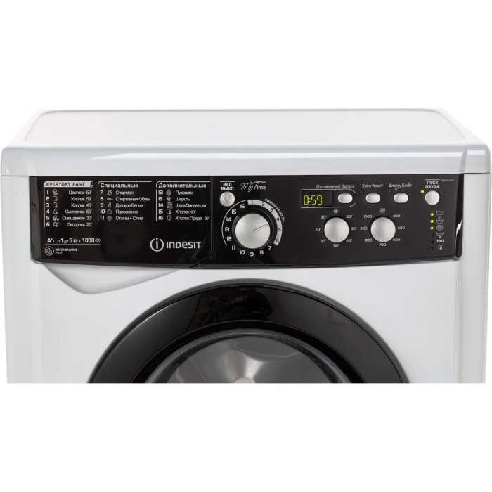 Indesit EWSD 51031 BK CIS белый