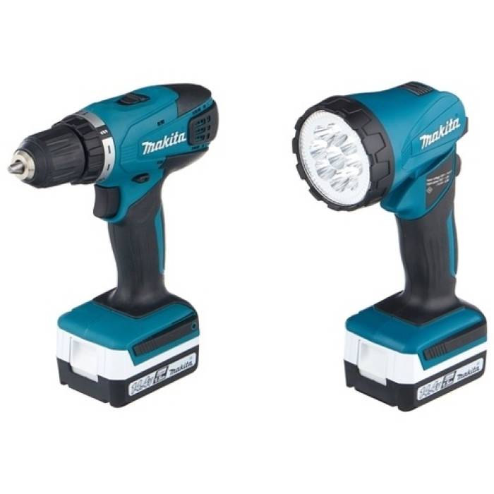 Makita дрель-шуруповерт DF347DWLE