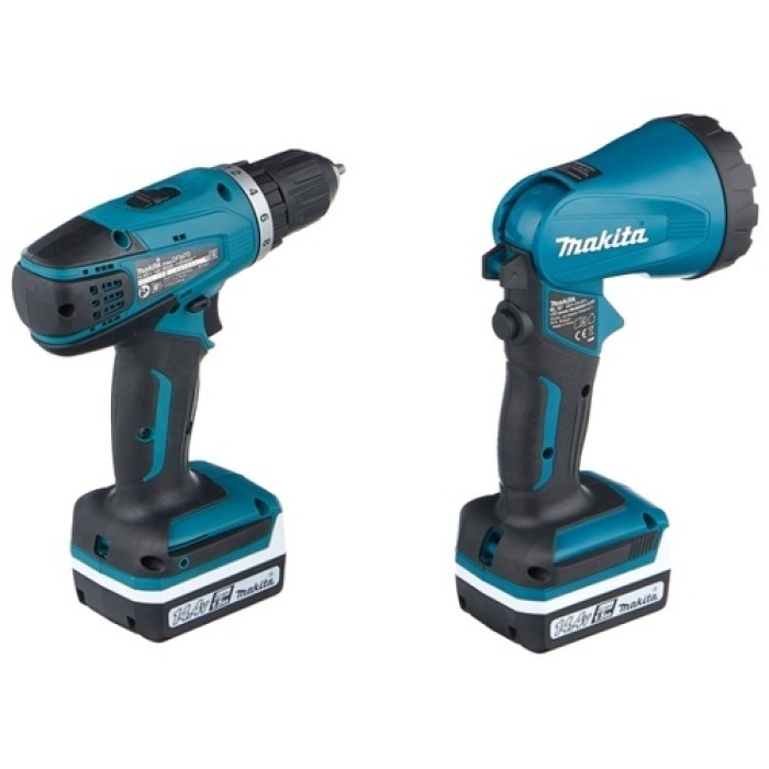 Makita дрель-шуруповерт DF347DWLE