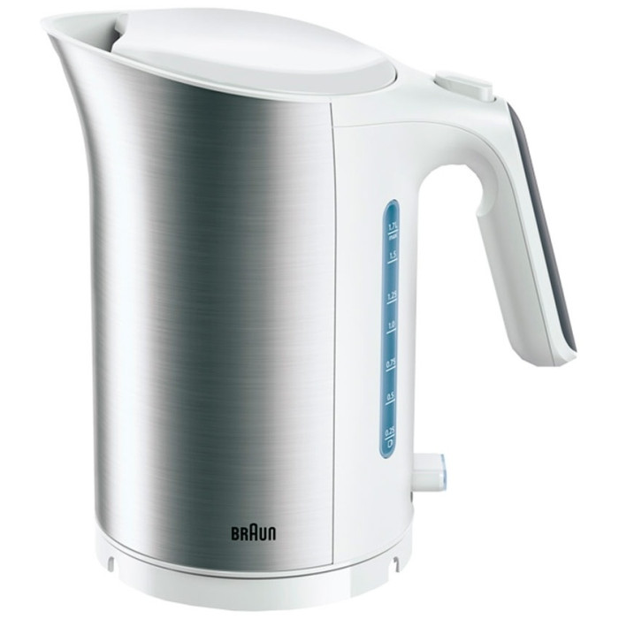 Электрочайник Braun WK 5100 WH белый, серебристый